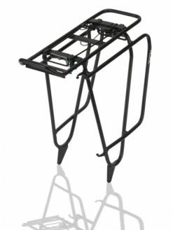 XLC Gepäckträger Carry More Schwarz, 26-29", Mit Packtaschenbügel