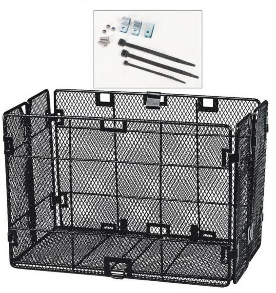 Unix Fahrradkorb Ariano Klappbar Festmontage Schwarz 32x18x23 Cm 3 Unix Fahrradkorb Ariano Klappbar Festmontage Schwarz 32x18x23 Cm