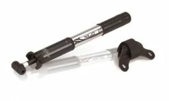 XLC Minipumpe MTB PU-M02 7 Bar Silber/sz. 220mm Alu Dualkopf