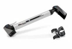 XLC Minipumpe Alpha PU-M01 6 Bar Silber Aluminium 265mm Dualkopf