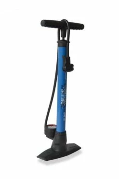 XLC Standpumpe 'Delta' PU-S04 11 Bar, Mit Dualkopf, Blau