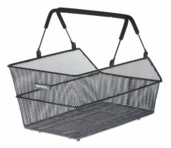 Basil Hinterradkorb Cento Multi-System Schwarz 45x33x24 Cm