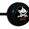 Fahrradglocke Bike Fashion Captn Sharky Schwarz, Mit Motiv, Ø55mm