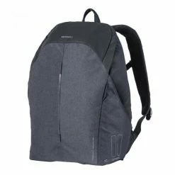 Basil Fahrradrucksack B-Safe Nordlicht Graphite Black LED-Beleuchtung Größe 29x14x45 Cm 18 Ltr.