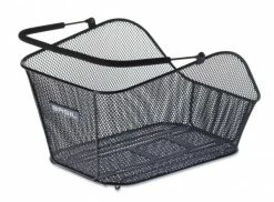 Basil Hinterradkorb Icon M Multi-System Schwarz 46x34x25 Cm