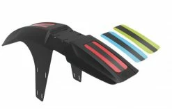 ZEFAL VR-Steckblech Zéfal FM30 Schwarz Mit 3 Unterschiedlichen Stickern