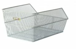 Basil Schultaschenkorb Cento Silber Engmaschig 45x31x21 Cm