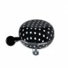 Ding-Dong Glocke Basil Polka Dot Black/white Dots, Ø 80mm, SB-Karte -Gepäckträger Verkaufsladen ID 123660 orig 600x600