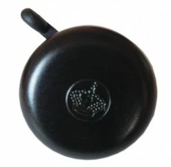 Fahrradglocke Reich Mit Krone-Motiv Schwarz Ø 55mm Auf SB-Karte