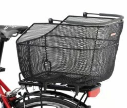 Hinterradkorb Pletscher Deluxe XXL Anthrazit,engmaschig,für Pletschersystem