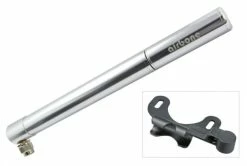 Minipumpe Airbone ZT-507 AV, 245mm, Silber, Inkl. Halter