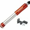 Minipumpe Airbone ZT-509 AV/DV/SV, 210mm, Orange, Inkl. Halter