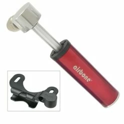 Minipumpe Airbone ZT-702 AV, 99mm, Rot, Inkl. Halter