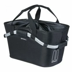 City-Tasche Basil Classic CarryAll Rear 2Day MIK Schwarz, Abnehmbar, 50x28x27cm