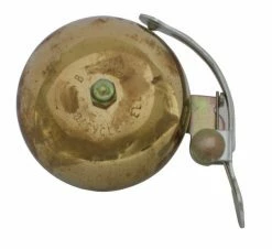 Renn-Glocke Basil Portland Messing, Ø 55mm, SB-Karte