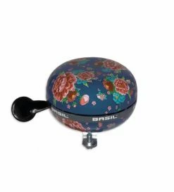 Ding-Dong Glocke Basil Bloom Indigo-blue, Ø 80mm, SB-Karte