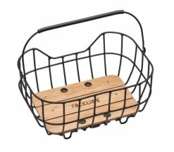 Racktime System Korb Baskit Breeze Schwarz Inkl. Snapit Adapter 27,4x24,1x35 Cm