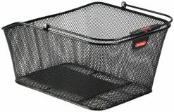 KLICKfix Hinterradkorb City 2 Für Racktime Schwarz 41x31x20 Cm