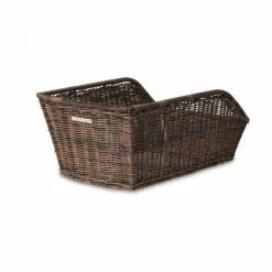 Basil Hinterradkorb Cento Braun Rattan 47x34x22 Cm