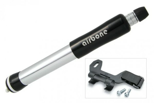 Minipumpe Airbone ZT-509 AV/DV/SV, 210mm, Schwarz, Inkl. Halter 3 Minipumpe Airbone ZT-509 AV/DV/SV, 210mm, Schwarz, Inkl. Halter