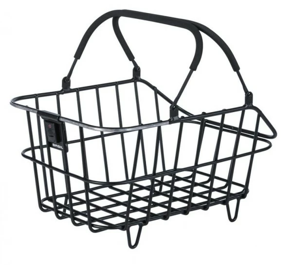 Basil Hinterradkorb Cento Alu Nordlicht Schwarz 46x34x26 Cm 3 Basil Hinterradkorb Cento Alu Nordlicht Schwarz 46x34x26 Cm