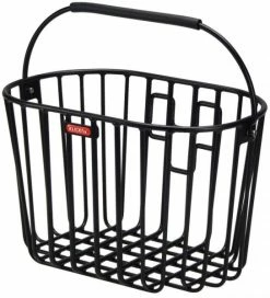 KLICKfix Lenkerkorb Alumino Schwarz 26x25x40 Cm
