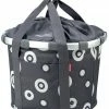 KLICKfix Fahrradkorb Fahrradtasche Bikebasket Reisenthel Anthrazit 28x26x35 Cm
