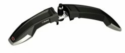 ZEFAL VR-Steckblech Deflector FM60 26"/27,5,29 Schwarz/grau Ca. 60-73mm Mit Spoiler Schutzblech Universell