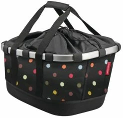 KLICKfix Fahrradkorb Bikebasket GT Mit UniKlip Dots 42x28x33 Cm