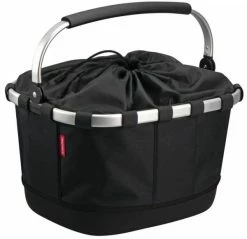 KLICKfix Fahrradkorb Carrybag GT Mit UniKlip Schwarz 42x28x33 Cm