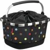 KLICKfix Fahrradkorb Carrybag GT Dots Für Racktime 42x28x33 Cm