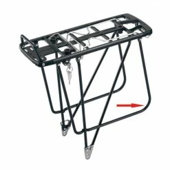 Abstützung Pletscher Für Packtaschen Für Pletscher Master, Schwarz