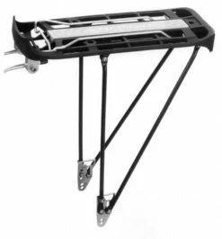 System-Gepäckträger Pletscher Genius 310/345mm, Silber, 26-28", Ohne Zubehör