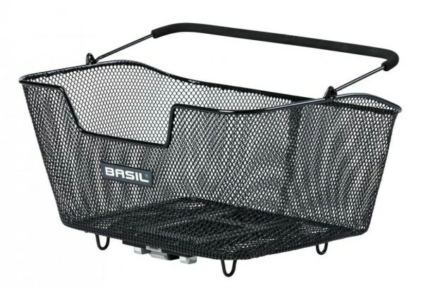 Basil Hinterradkorb Base M Mik Schwarz Engmaschig 30x43x23 Cm 3 Basil Hinterradkorb Base M Mik Schwarz Engmaschig 30x43x23 Cm