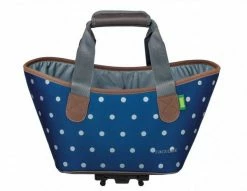 Racktime Einkaufskorb Einkaufstasche Agnetha Polka Dots 34x25,5x37 Cm