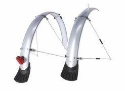 XLC Schutzblechset 26" 45mm Silber Reflex