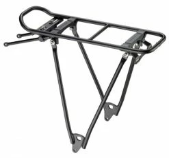 System-Gepäckträger Racktime Foldit Fix Schwarz, 28", Alu, Ca. 690g