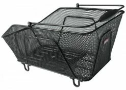 Unix Hinterradkorb Rosetto Universal Schwarz 47x3x20 Cm