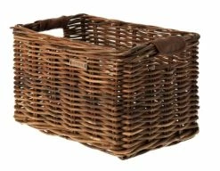 Transportkorb Basil Dorset M 35x24x24cm, Braun, Rattan, Grobmaschig