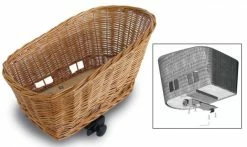 Basil Fahrradkorb Pasja M Naturfarbig 45x35x33 Cm