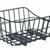Hinterradkorb Basil Cento Alu WSL L 45 X B 33 X H 21 Cm, Schwarz Matt, Weitmaschig