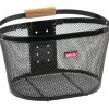 Unix Vorderradkorb Bernardo Schwarz 38x27x22 Cm