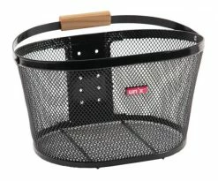 Unix Vorderradkorb Bernardo Schwarz 38x27x22 Cm