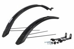 XLC Mudguard-Set Trekking/Cross MG-C40 26-29", 55mm, Schwarz, 598g