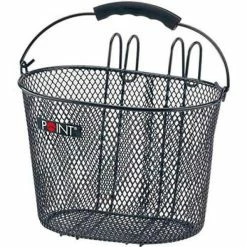Point Kinderfahrradkorb Schwarz 25x16x16 Cm