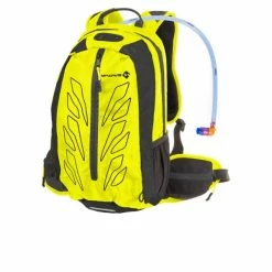 M-Wave Bikepacking Trinkrucksack Neongelb Incl. Wasserblase Volumen 15 Ltr.