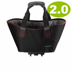 Racktime Einkaufstasche Agnetha 2.0 Carbon Black 34x25,5x37 Cm
