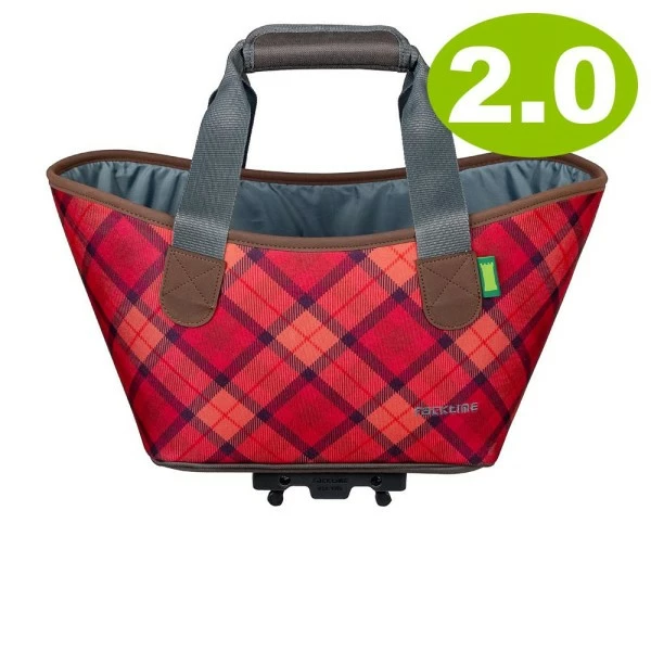 Racktime Einkaufstasche Agnetha 2.0 Noble Red 34x25x37 Cm 3 Racktime Einkaufstasche Agnetha 2.0 Noble Red 34x25x37 Cm