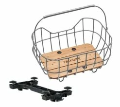 Racktime System Korb Baskit Breeze 2.0 Silber 47x35x24 Cm