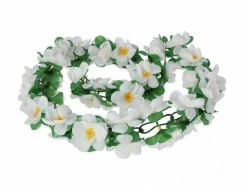 Basil Blumengirlande Flower Garland Weiß